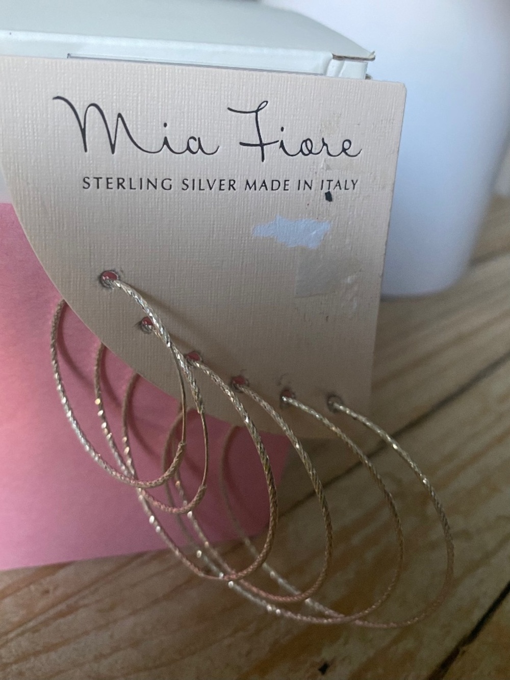 Sterling Silver Hoop Earrings